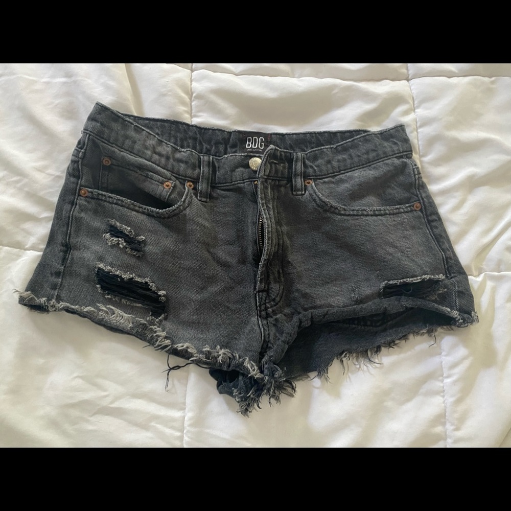 BDG Mid Rise Denim Shorts